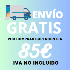 Portes Gratis a partir de 85 euros